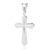 Cruciulita argint pandantiv DiAmanti K0244R-DIA